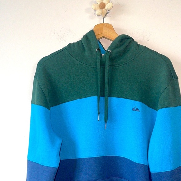 Quiksilver Men's Multicolor Block Hoodie - Picture 4 of 12